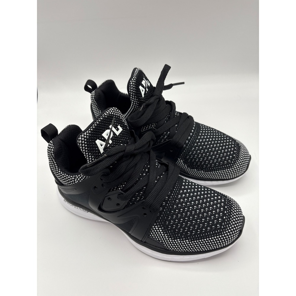 APL Women's Ascend Sneakers –‎ Size 5 – Black/White – Lightweight Training Shoes